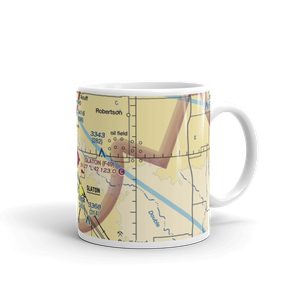 Slaton Municipal Airport (F49) VFR Sectional  Mug