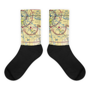 Slaton Municipal Airport (F49) VFR Sectional Socks