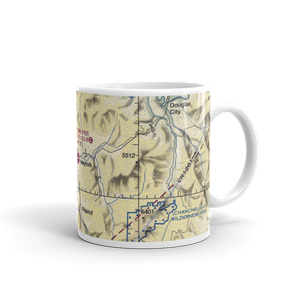 Hayfork Airport (F62) VFR Sectional  Mug