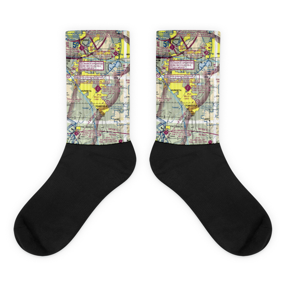French Valley Airport (F70) VFR Sectional Socks 