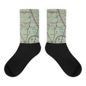 Harrison Field of Knox City Airport (F75) VFR Sectional Socks