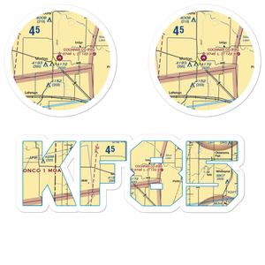 Cochran County Airport (F85) VFR Sectional Sticker Pack