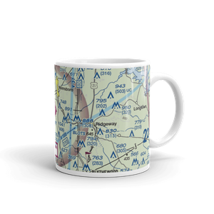 Fairfield County Airport (FDW) VFR Sectional  Mug