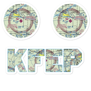 Albertus Airport (FEP) VFR Sectional Sticker Pack