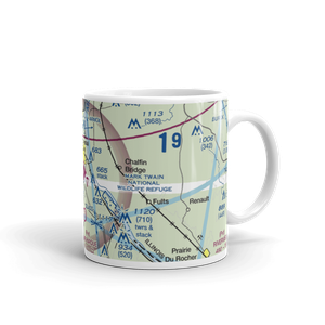 Festus Memorial Airport (FES) VFR Sectional  Mug