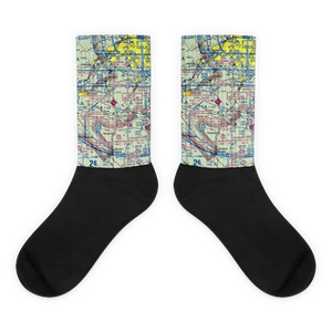 Peachtree City Falcon Field (FFC) VFR Sectional Socks