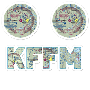 Fergus Falls Municipal Airport - Einar Mickelson Field (FFM) VFR Sectional Sticker Pack