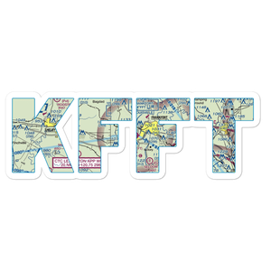 Capital City Airport (FFT) VFR Sectional Sticker