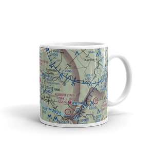 Clearfield Lawrence Airport (FIG) VFR Sectional  Mug