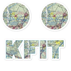 Fitchburg Municipal Airport (FIT) VFR Sectional Sticker Pack
