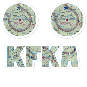 Fillmore County Airport (FKA) VFR Sectional Sticker Pack