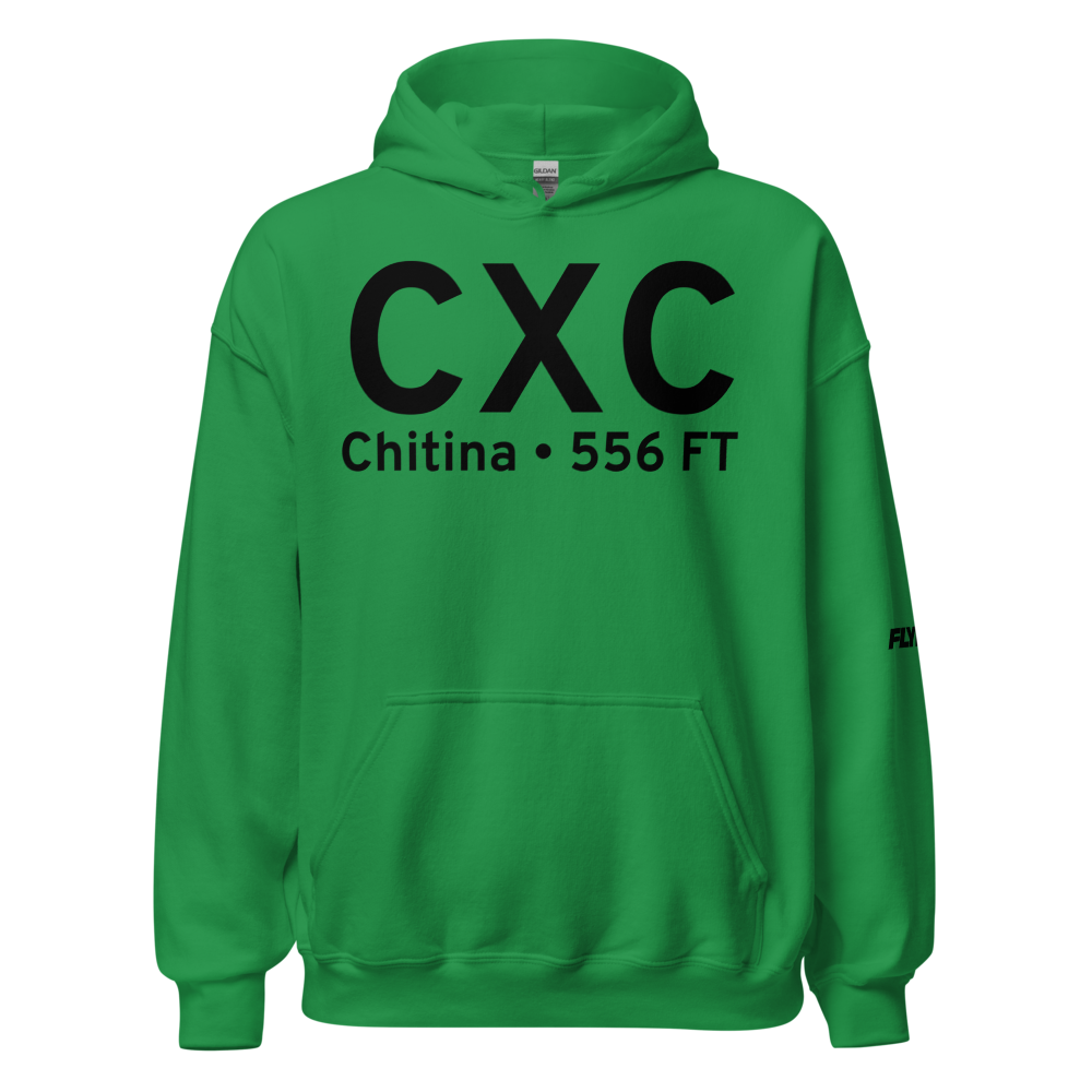 Chitina (CXC) Airport Hoodie Sweatshirt 