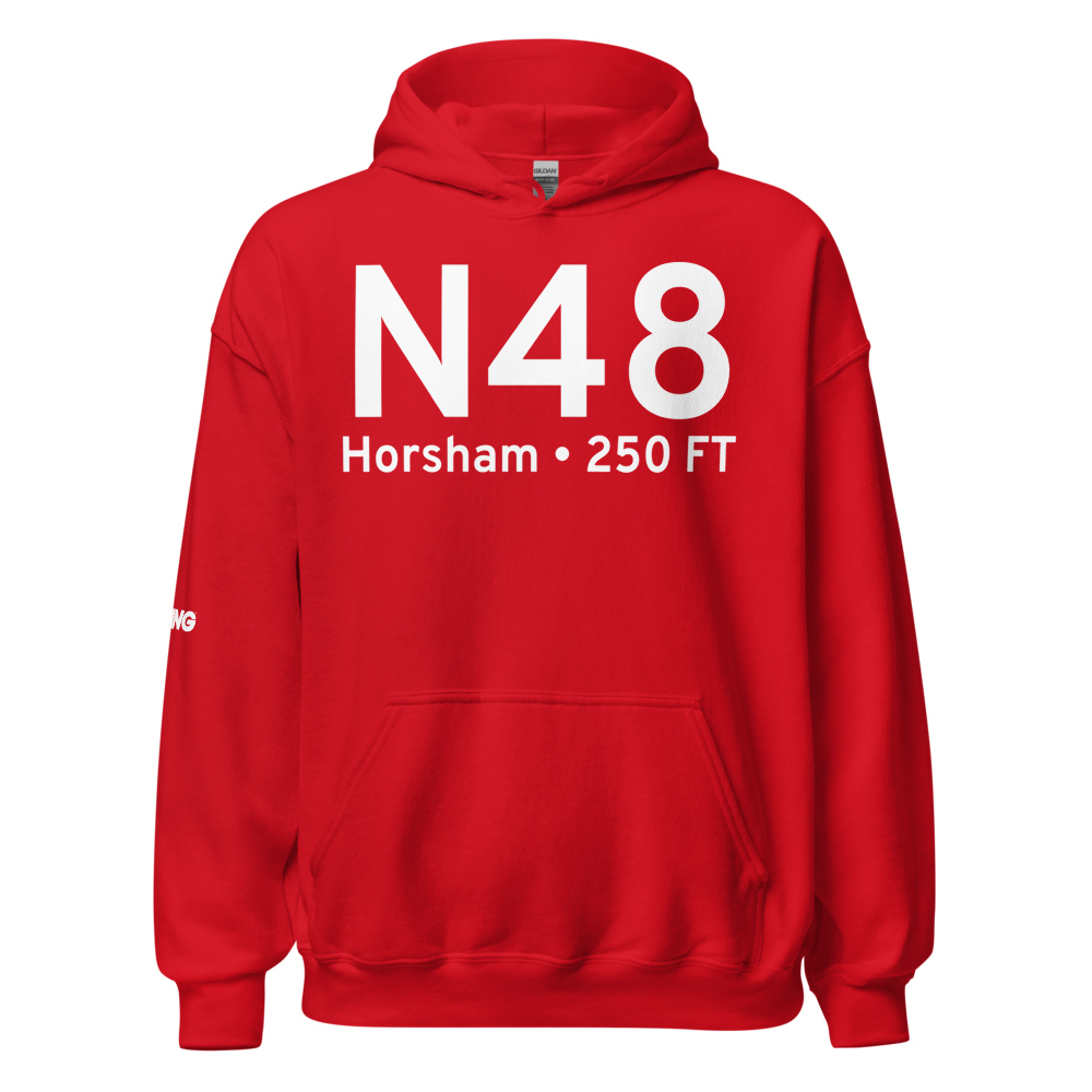 Horsham (N48) Airport Hoodie Sweatshirt 