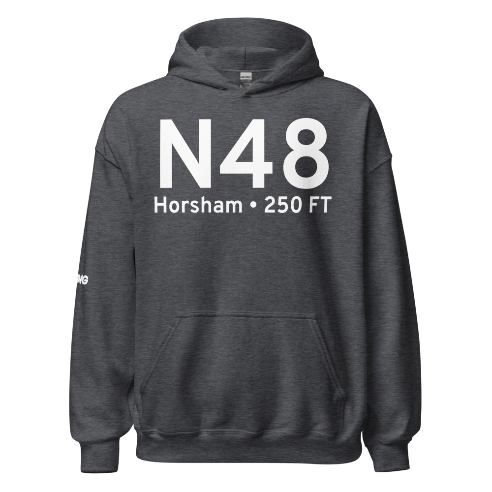 Horsham (N48) Airport Hoodie Sweatshirt 