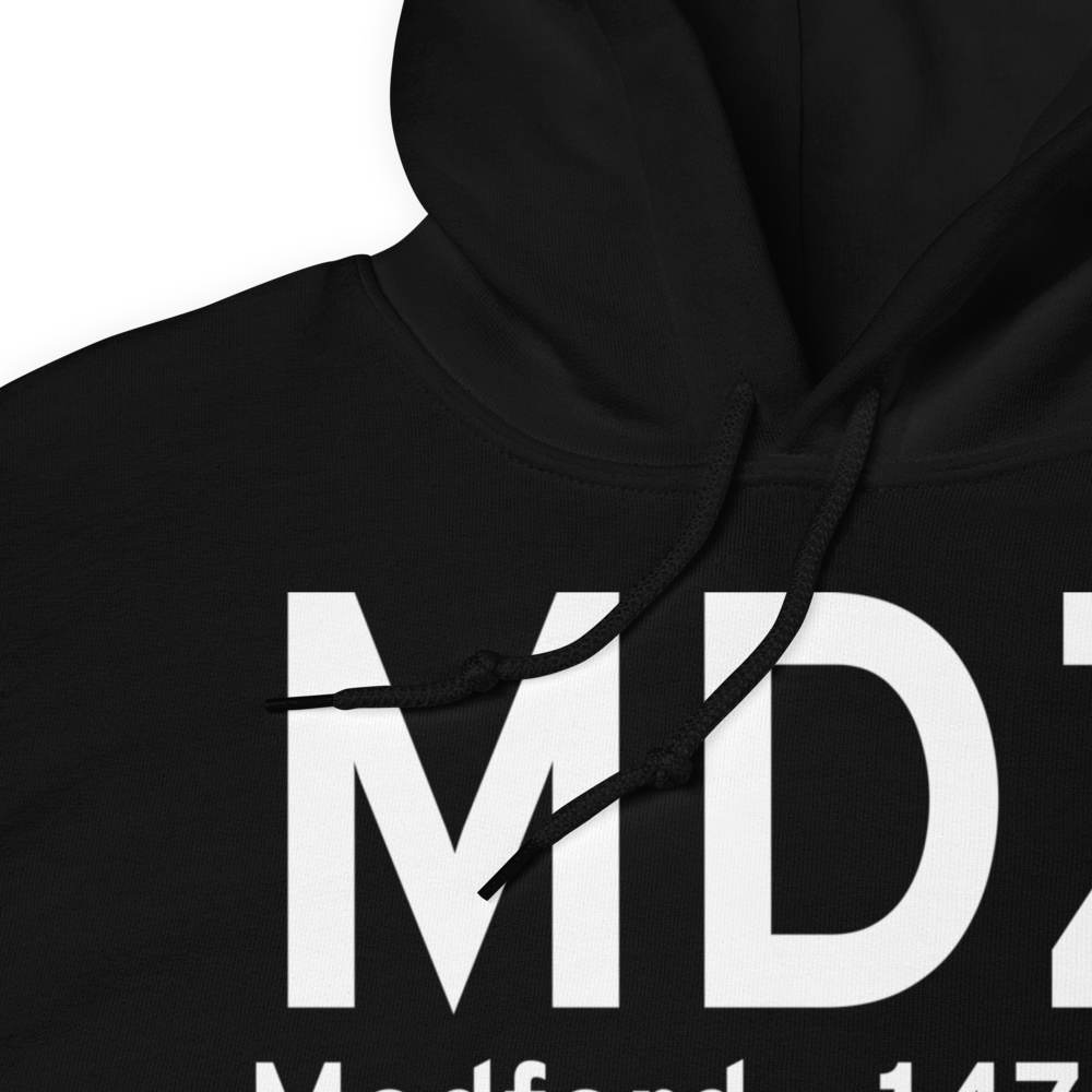 Medford (KMDZ) Airport Hoodie Sweatshirt 