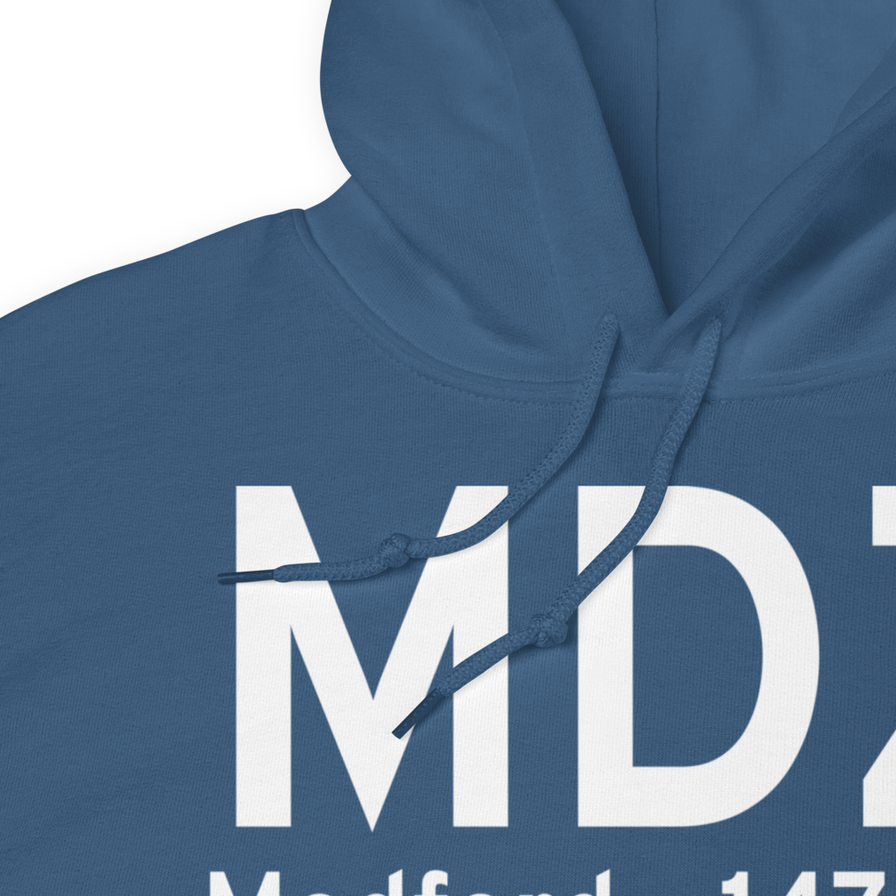 Medford (KMDZ) Airport Hoodie Sweatshirt 