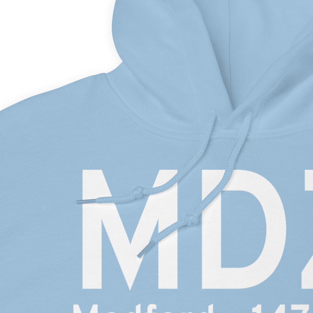 Medford (KMDZ) Airport Hoodie Sweatshirt 