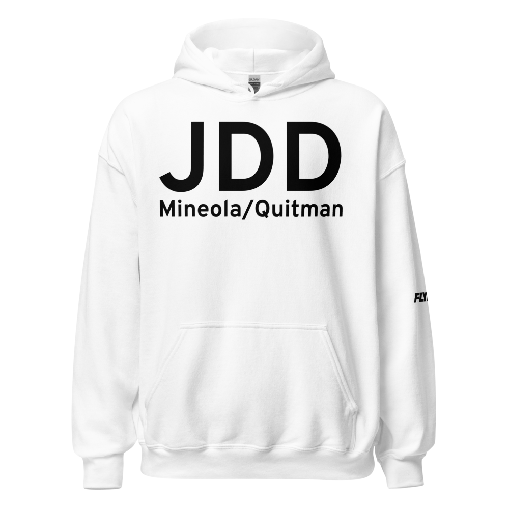 Mineola/Quitman (KJDD) Airport Hoodie Sweatshirt 