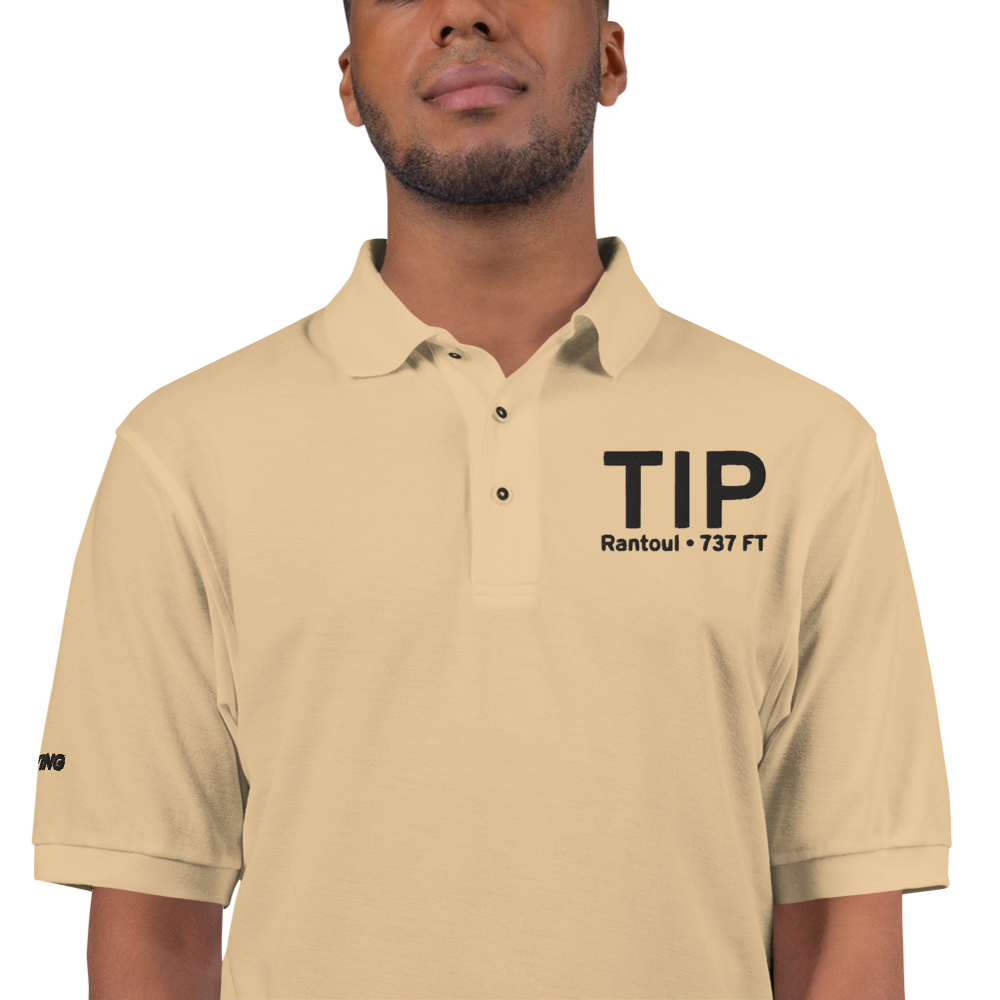 Rantoul (KTIP) Airport Port Authority Embroidered Polo Shirt 