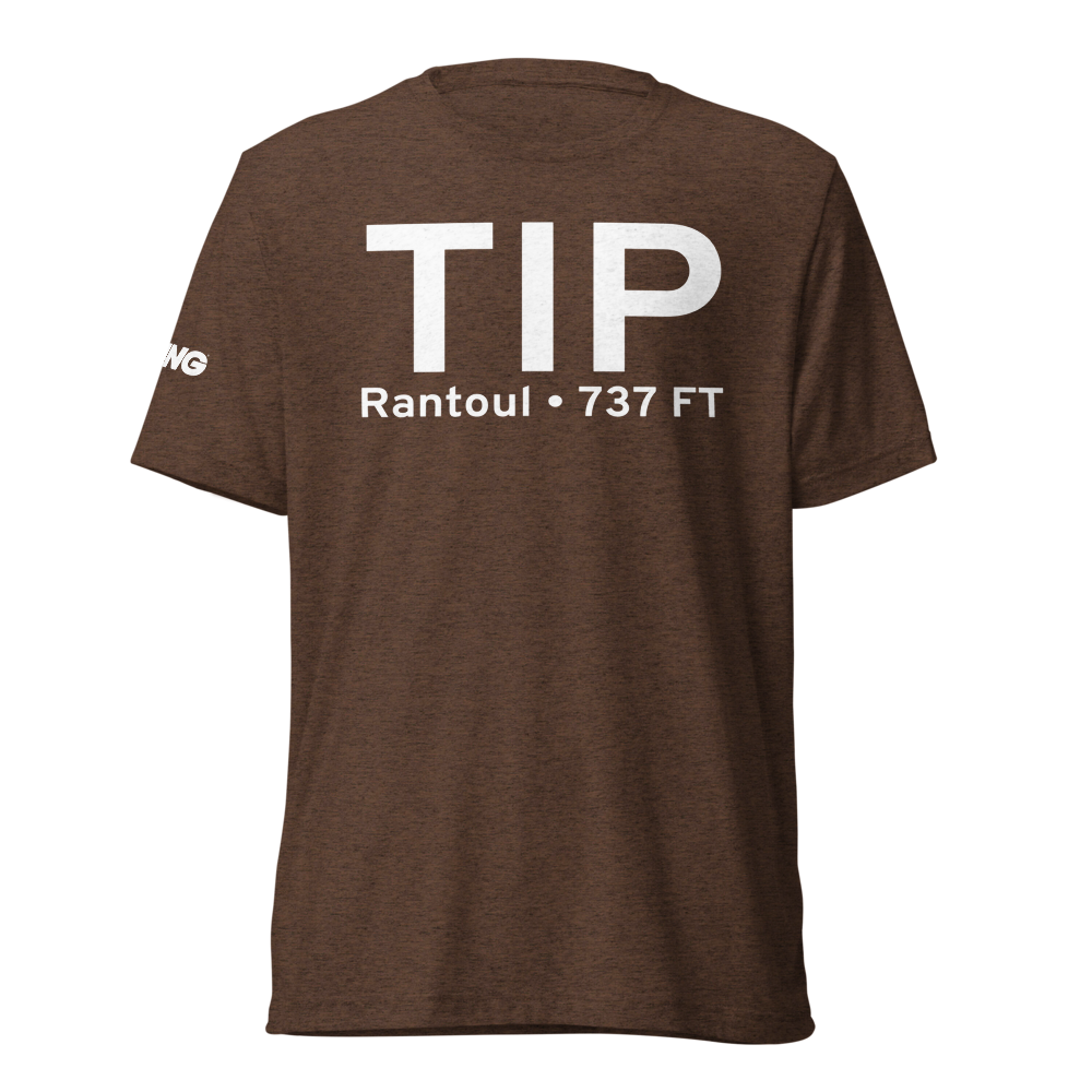Rantoul (KTIP) Airport Tri-blend T-Shirt 