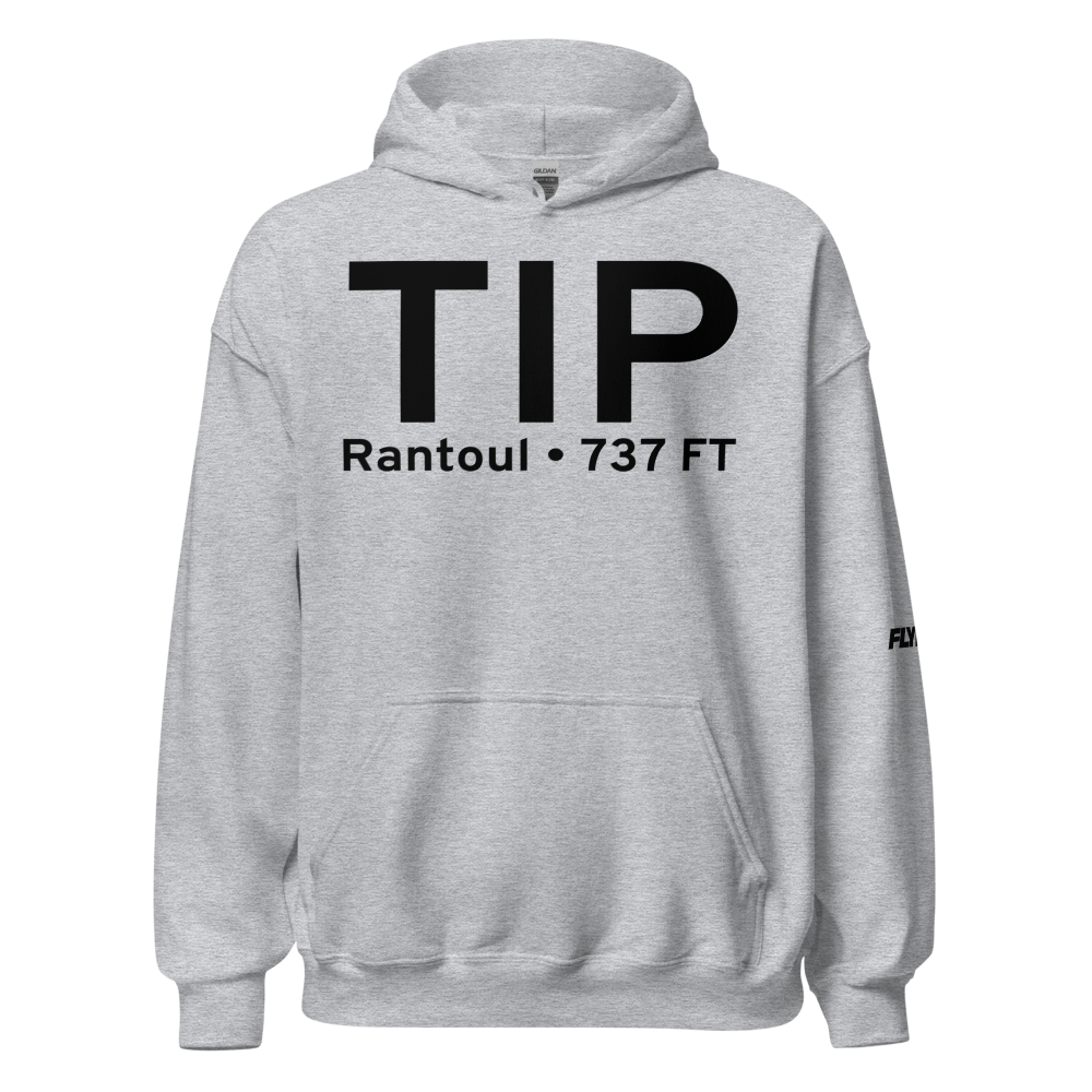 Rantoul (KTIP) Airport Hoodie Sweatshirt 