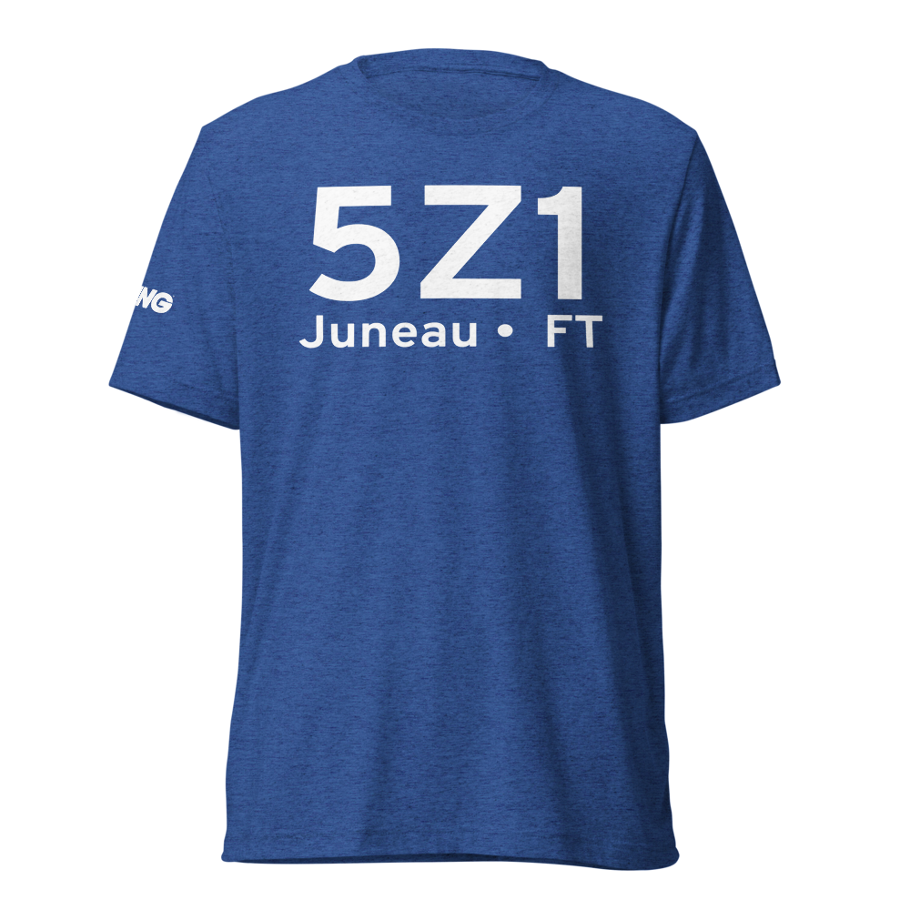 Juneau (5Z1) Airport Tri-blend T-Shirt 
