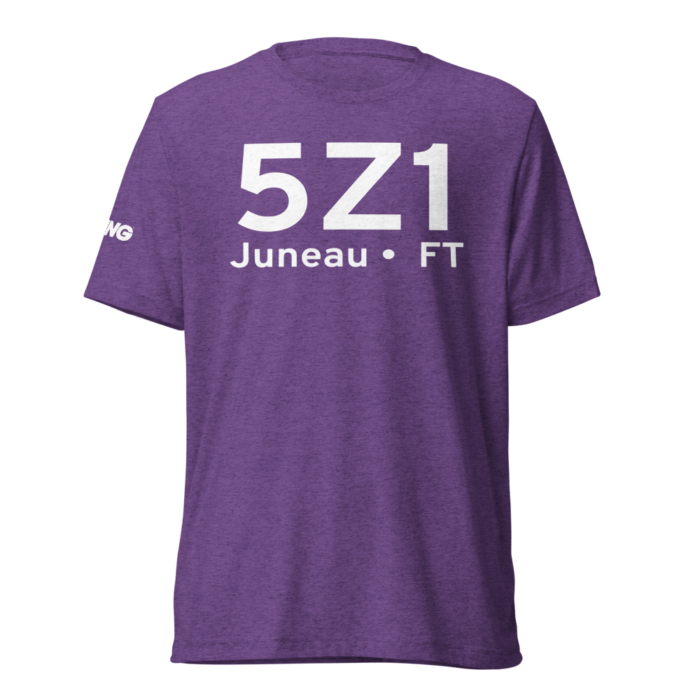 Juneau (5Z1) Airport Tri-blend T-Shirt 