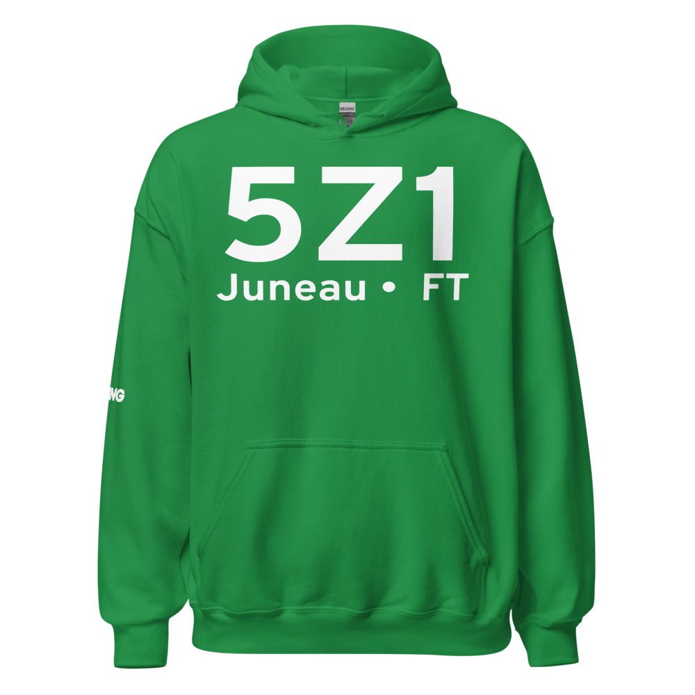 Juneau (5Z1) Airport Hoodie Sweatshirt 