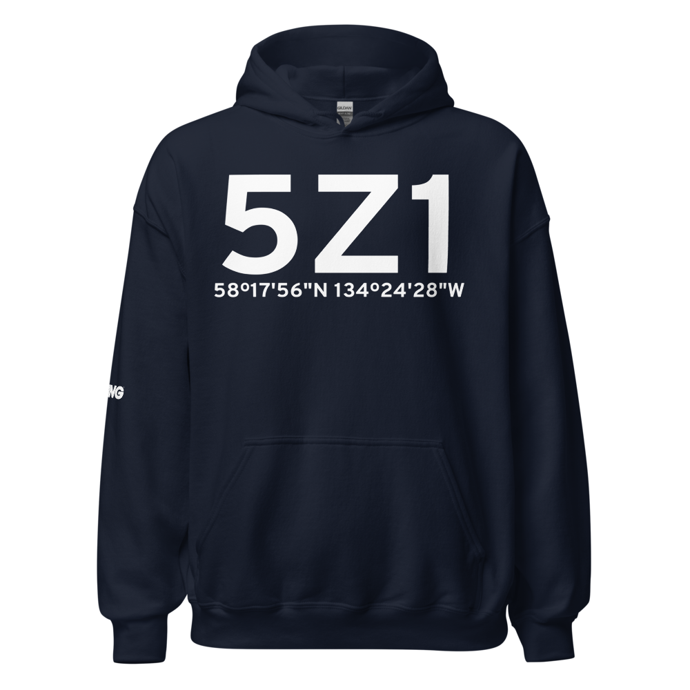Juneau (5Z1) Airport Hoodie Sweatshirt 