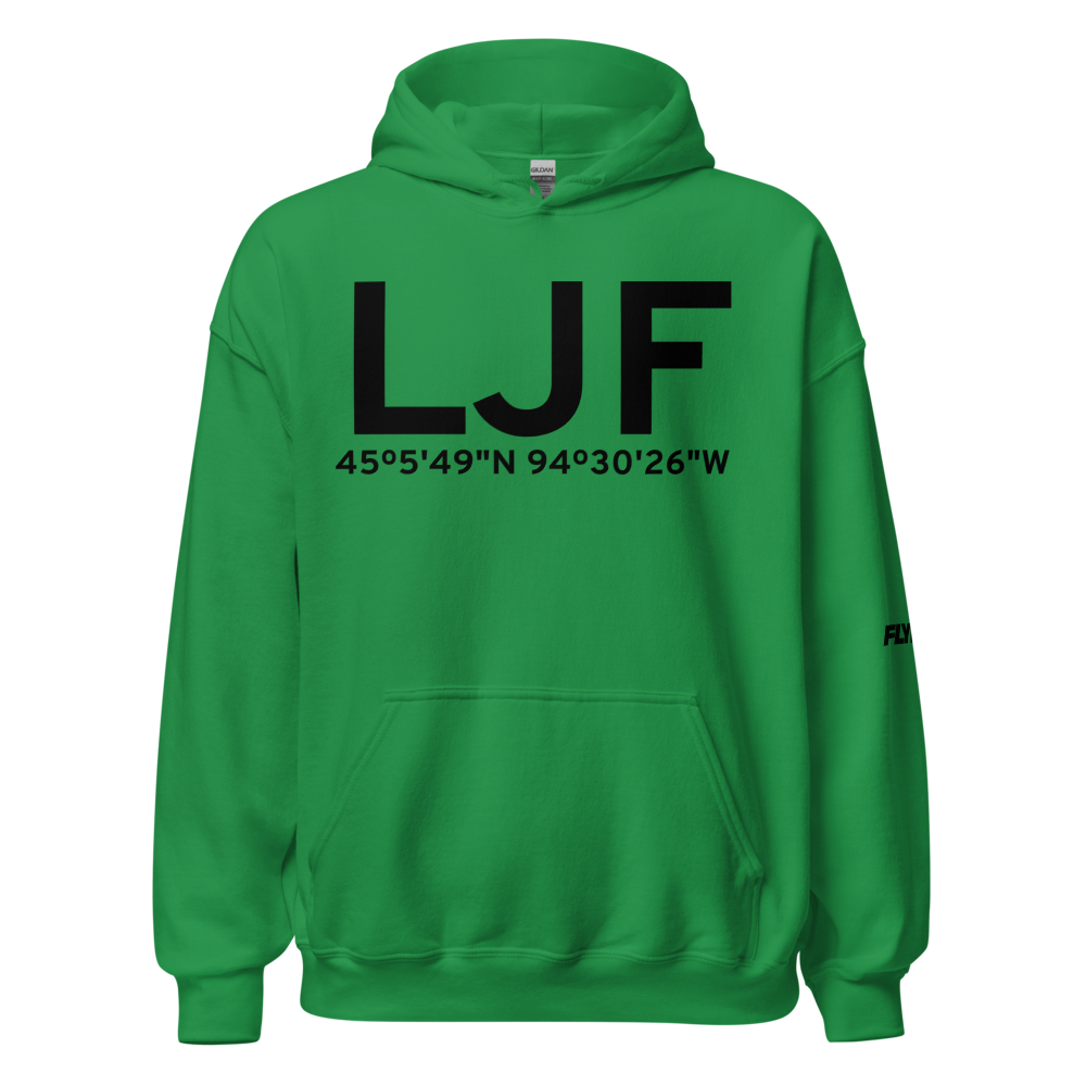 Litchfield (KLJF) Airport Hoodie Sweatshirt 
