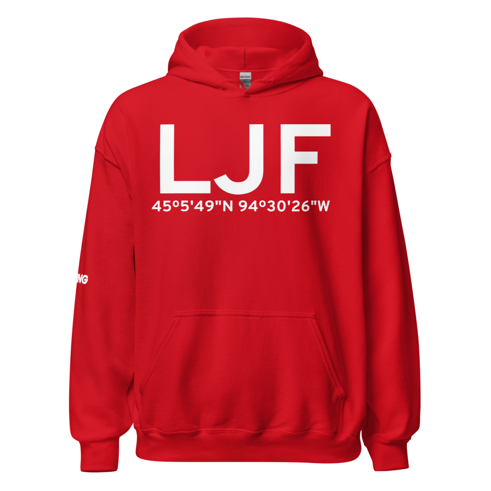 Litchfield (KLJF) Airport Hoodie Sweatshirt 