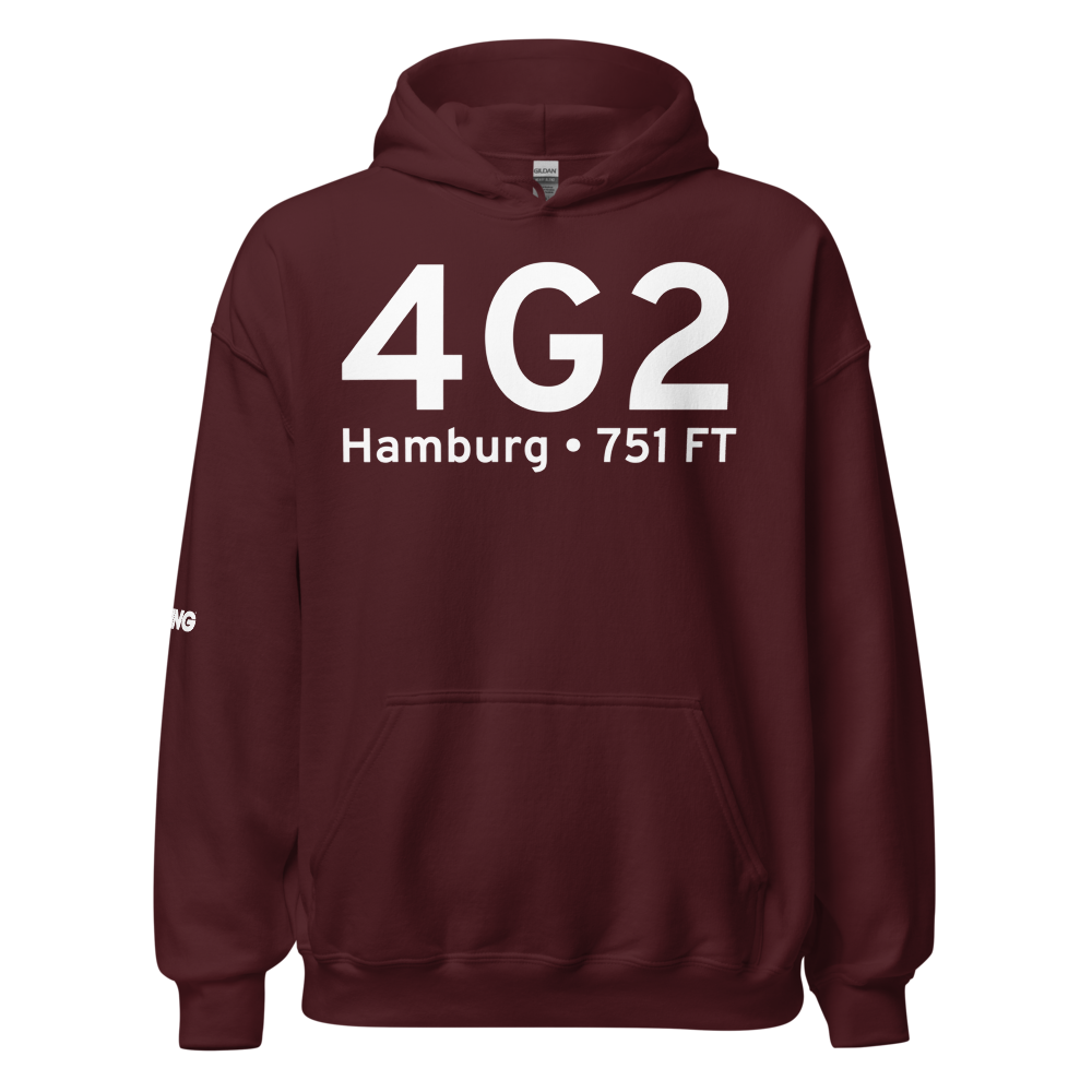 Hamburg (4G2) Airport Hoodie Sweatshirt 