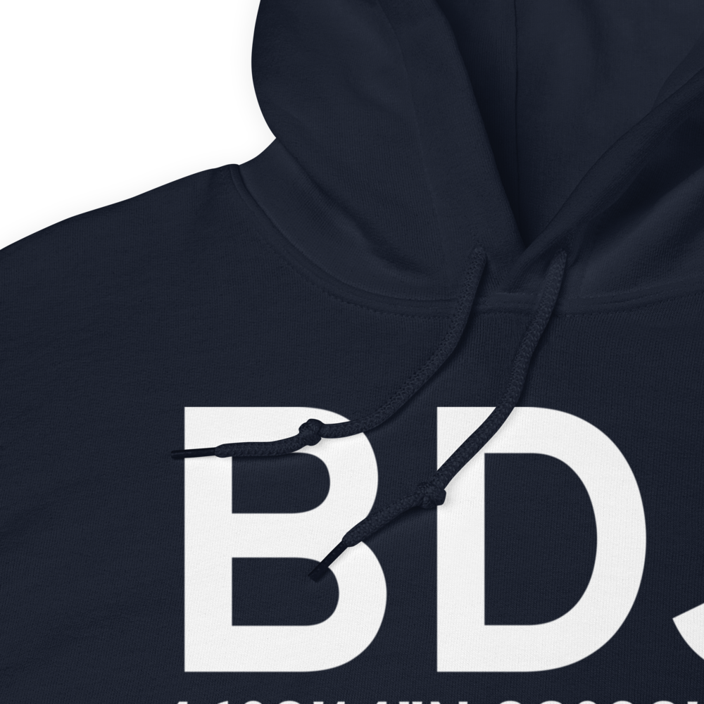 Boulder Junction (KBDJ) Airport Hoodie Sweatshirt 