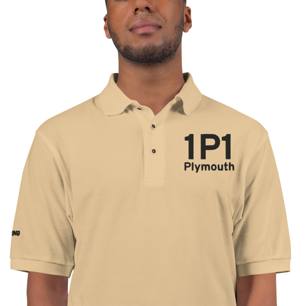 Plymouth (1P1) Airport Port Authority Embroidered Polo Shirt 