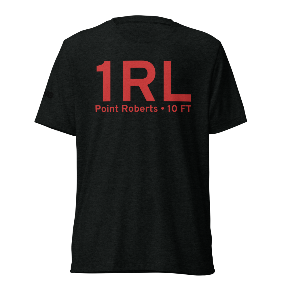 Point Roberts (1RL) Airport Tri-blend T-Shirt 