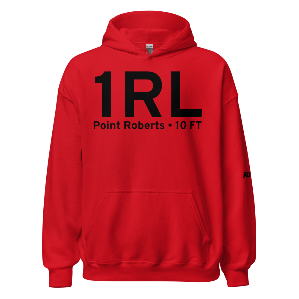 Point Roberts (1RL) Airport Hoodie Sweatshirt 