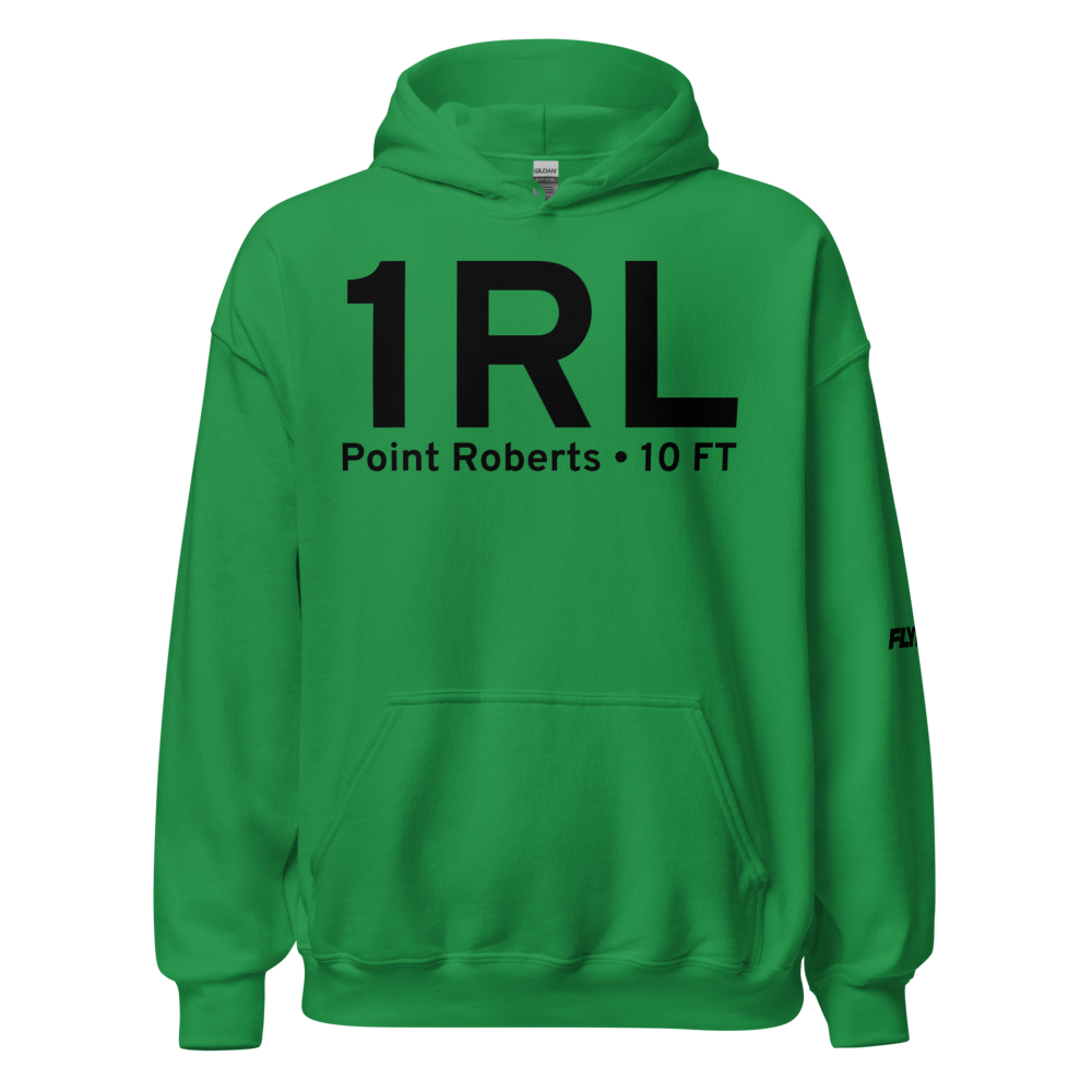 Point Roberts (1RL) Airport Hoodie Sweatshirt 