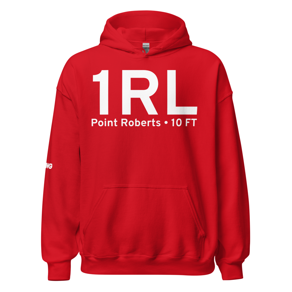 Point Roberts (1RL) Airport Hoodie Sweatshirt 