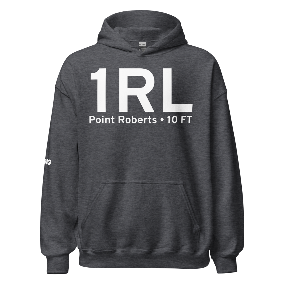 Point Roberts (1RL) Airport Hoodie Sweatshirt 