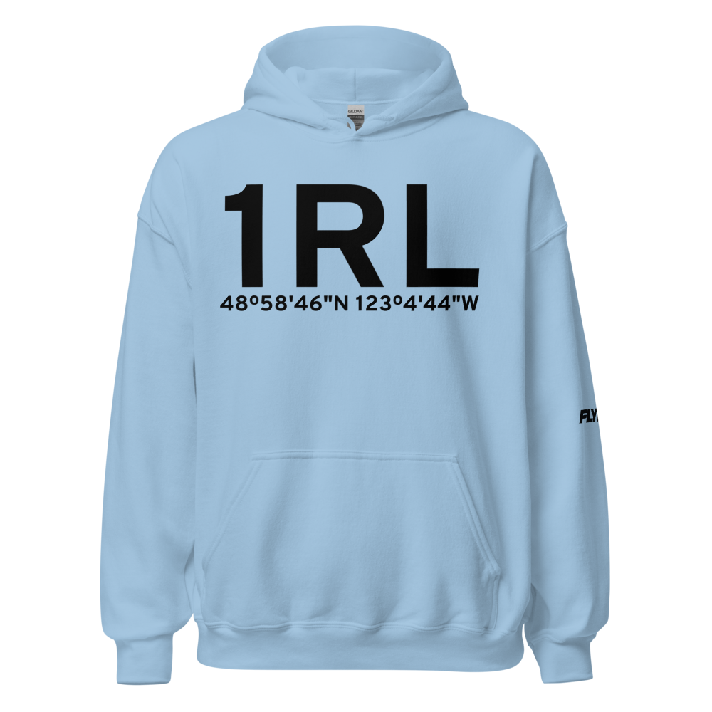 Point Roberts (1RL) Airport Hoodie Sweatshirt 