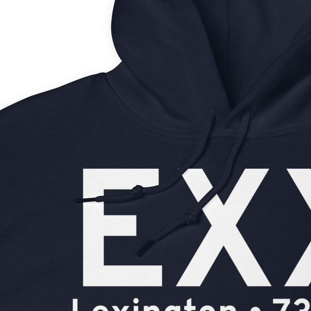 Lexington (KEXX) Airport Hoodie Sweatshirt 
