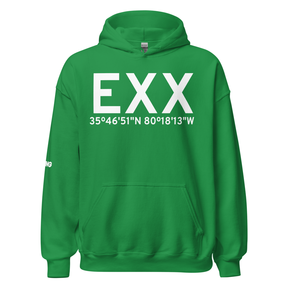 Lexington (KEXX) Airport Hoodie Sweatshirt 