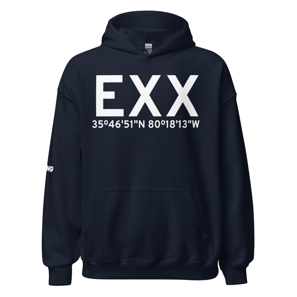 Lexington (KEXX) Airport Hoodie Sweatshirt 