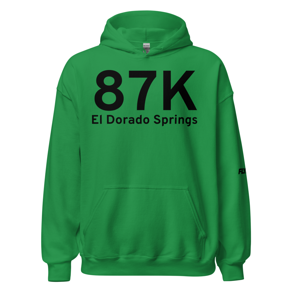 El Dorado Springs (K87K) Airport Hoodie Sweatshirt 