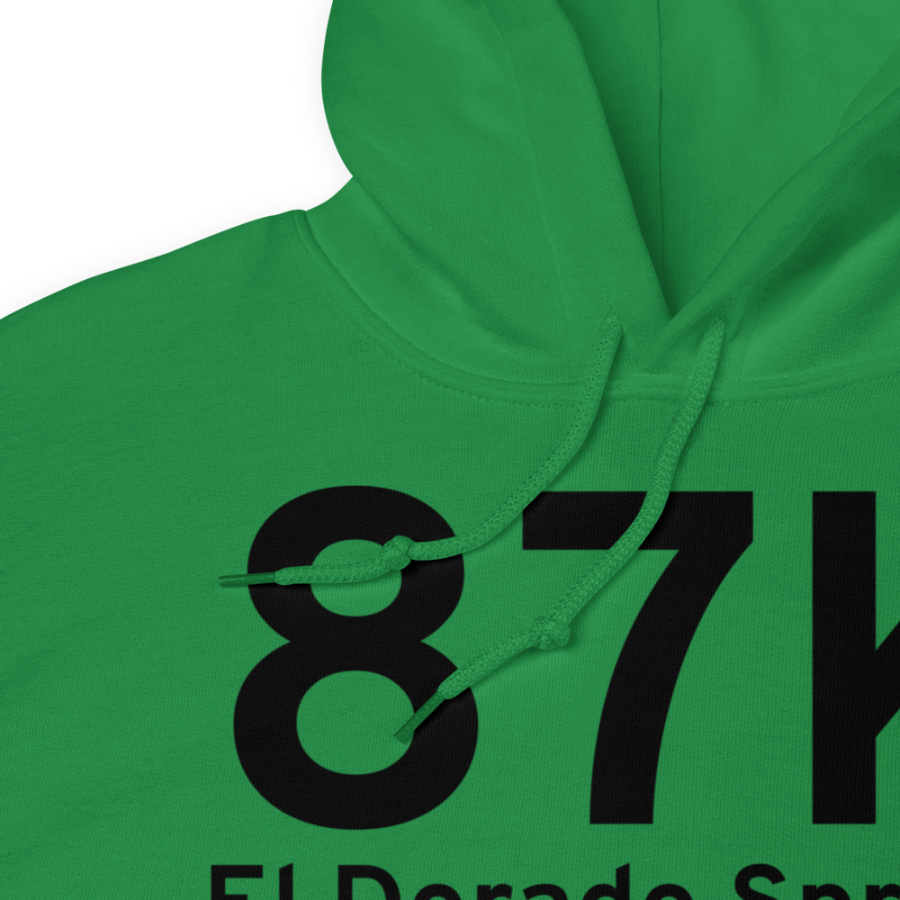 El Dorado Springs (K87K) Airport Hoodie Sweatshirt 