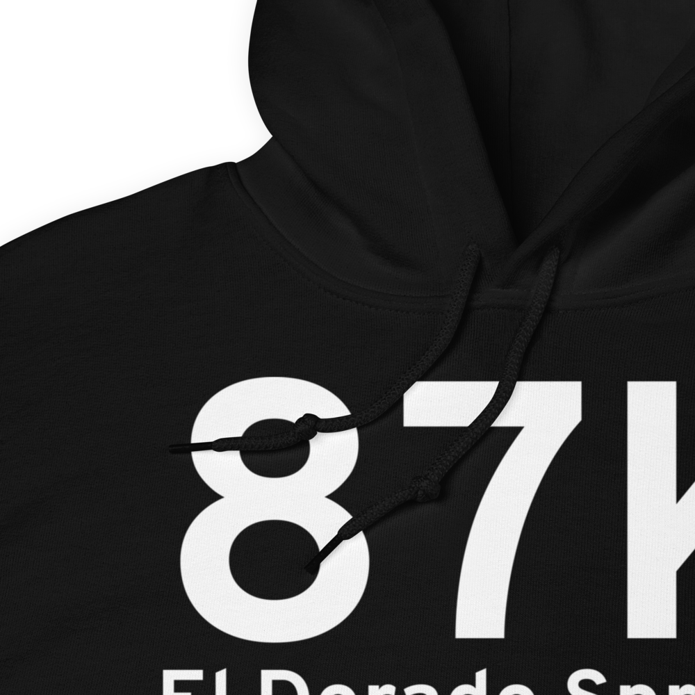 El Dorado Springs (K87K) Airport Hoodie Sweatshirt 