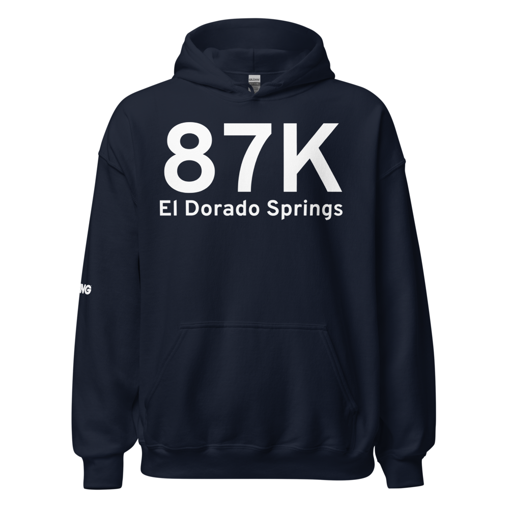El Dorado Springs (K87K) Airport Hoodie Sweatshirt 
