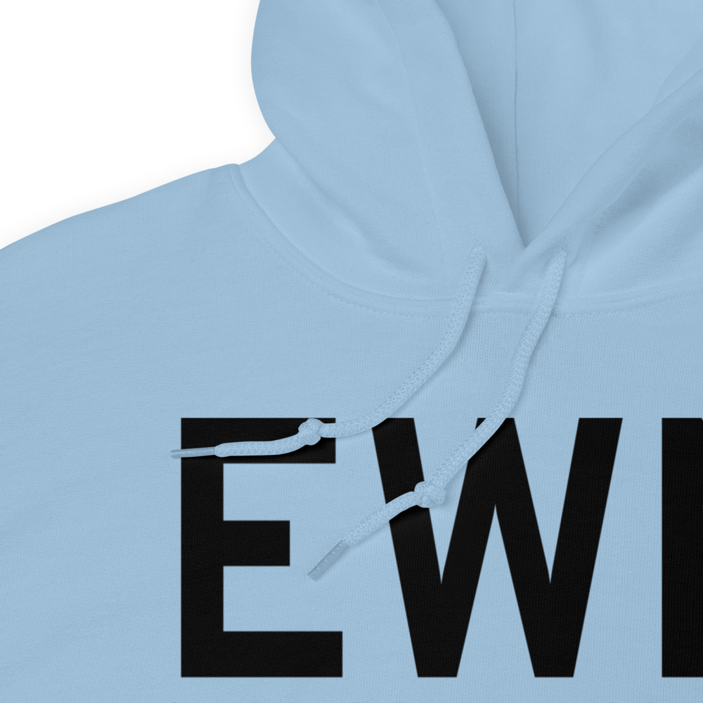 New Bern (KEWN) Airport Hoodie Sweatshirt 