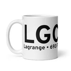 Lagrange (KLGC) Airport Mug