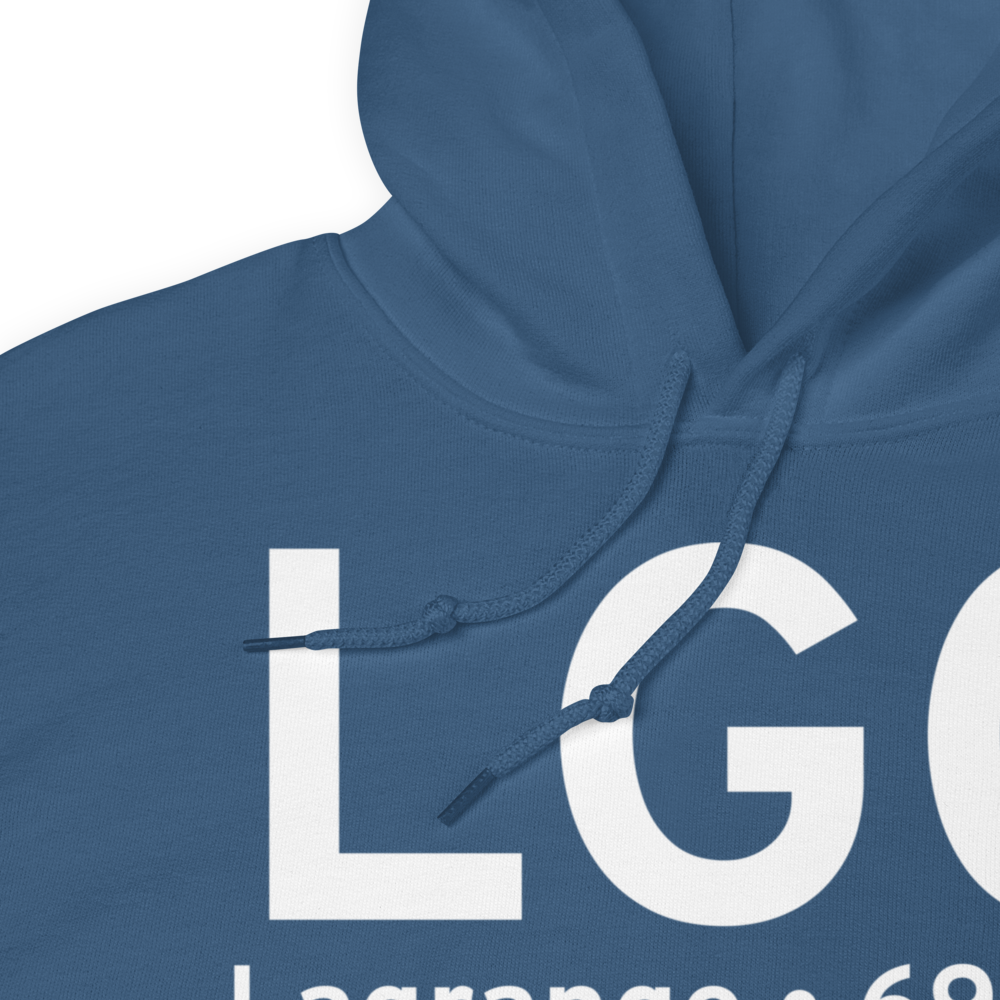 Lagrange (KLGC) Airport Hoodie Sweatshirt 